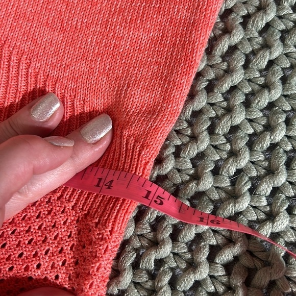 Victor Glemaud Womens Coral Crochet Eyelet Cotton Maxi Dress XS Resort Boho - Picture 6 of 11